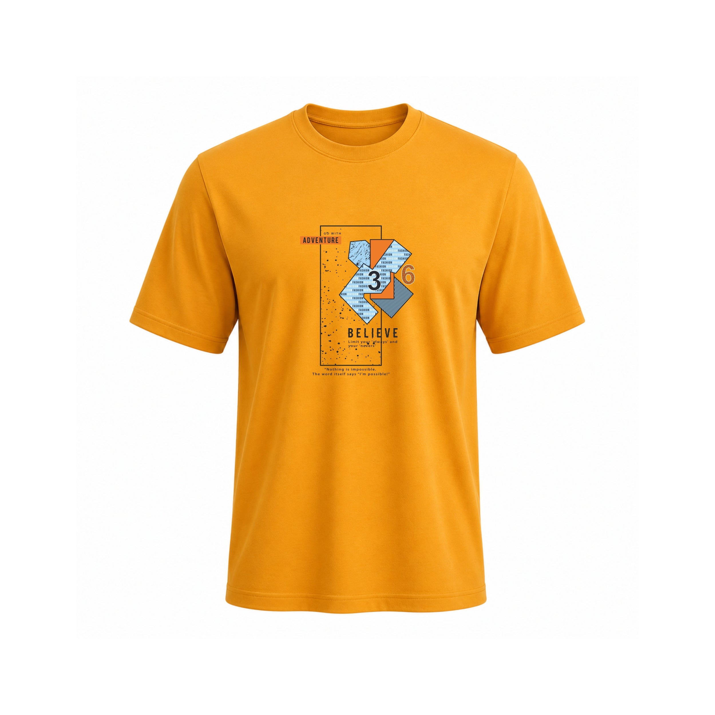 SIIEGE Adventure Believe Soft Cotton T-Shirt For Men