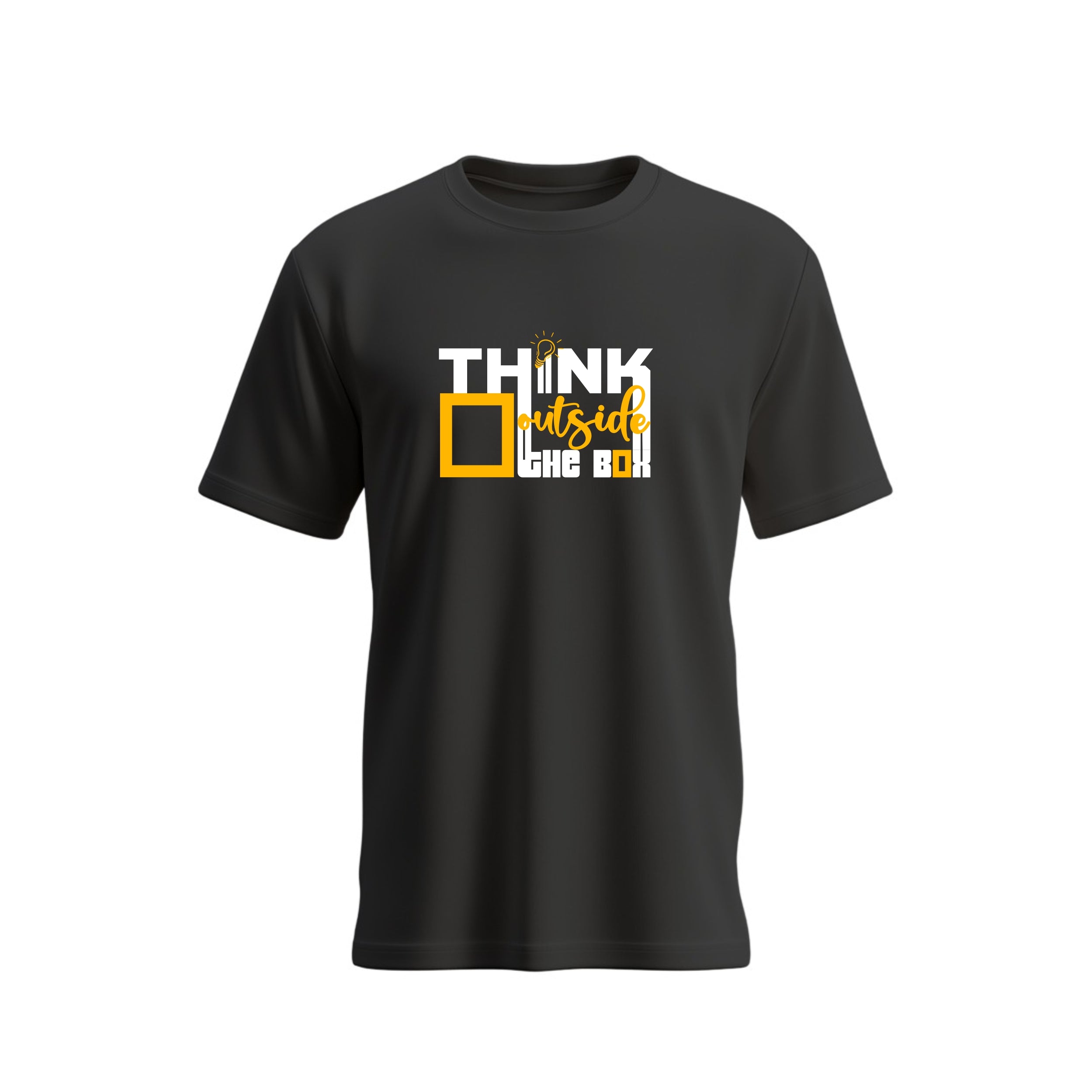 SIIEGE Think Outside The Box Cotton T-Shirt For Men