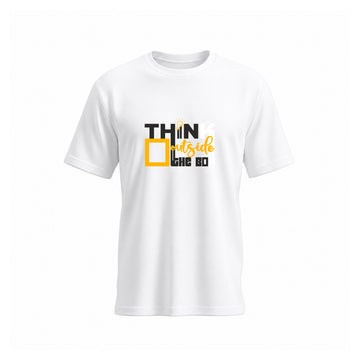 SIIEGE Think Outside The Box Cotton T-Shirt For Men