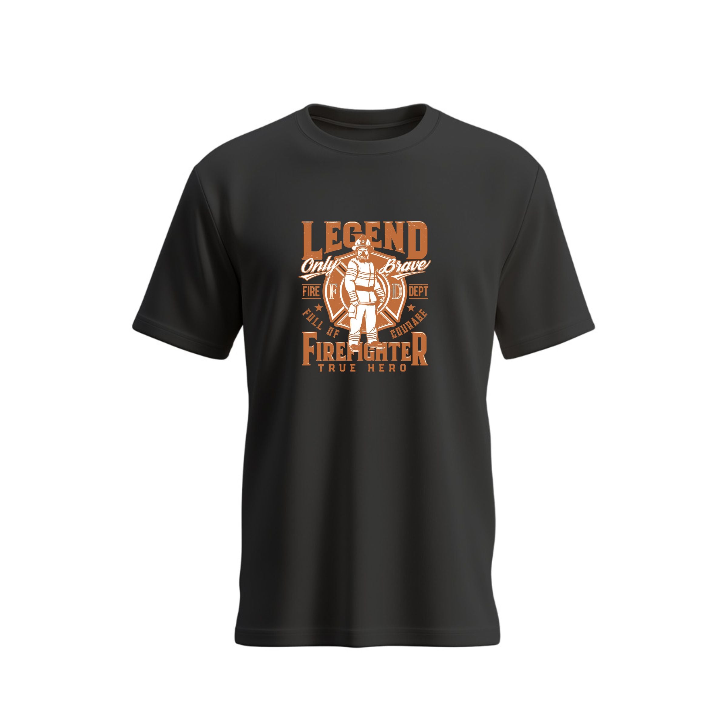 Siiege Legend Firefighter True Hero Soft Cotton T-Shirt for Men