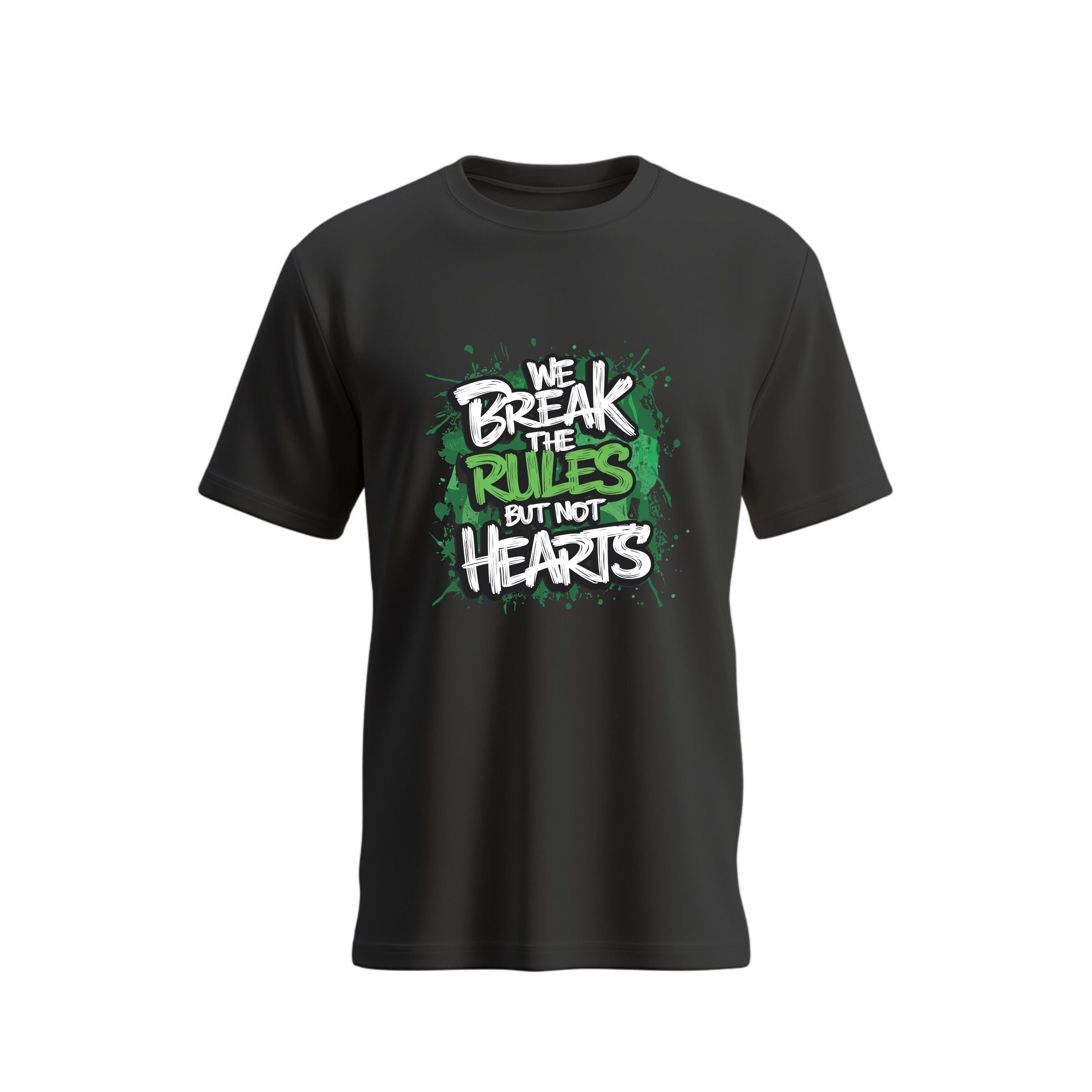 Siiege We Break The Rules But Not Hearts Soft Cotton T-Shirt for Men
