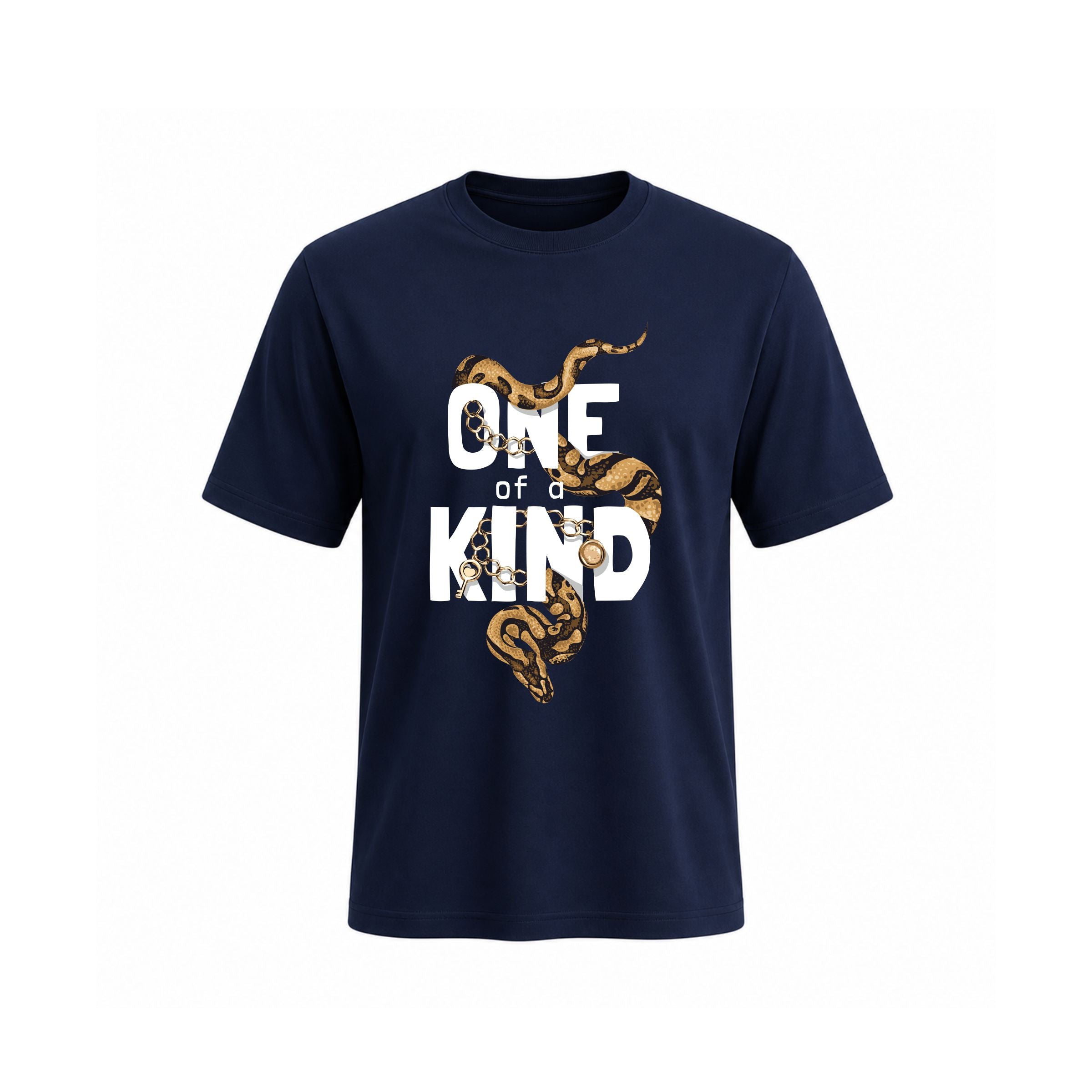 Siiege  One Of A Kind Snake Soft Cotton T-Shirt for Men