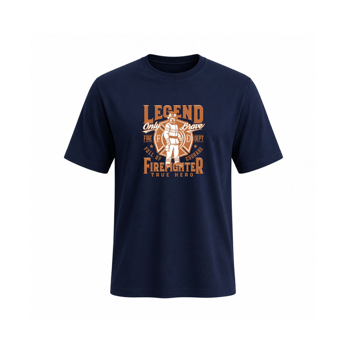 Siiege Legend Firefighter True Hero Soft Cotton T-Shirt for Men