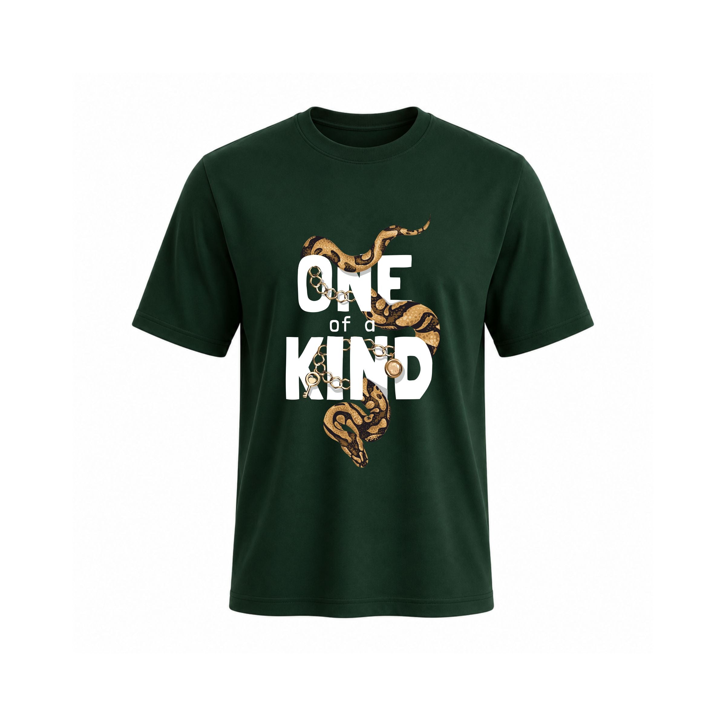 Siiege  One Of A Kind Snake Soft Cotton T-Shirt for Men