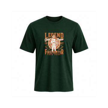 Siiege Legend Firefighter True Hero Soft Cotton T-Shirt for Men