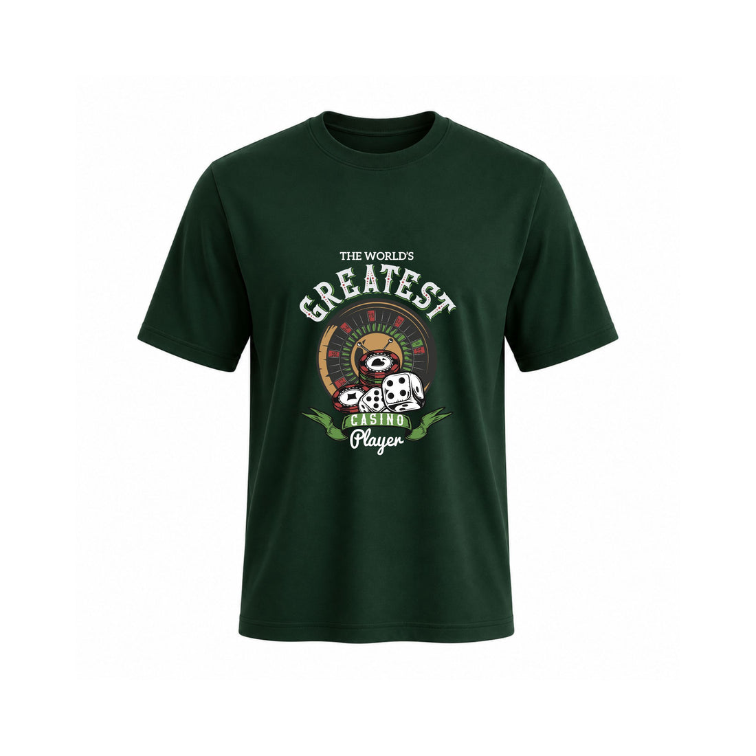 Siiege The World’s Greatest Casino Player Soft Cotton T-Shirt for Men