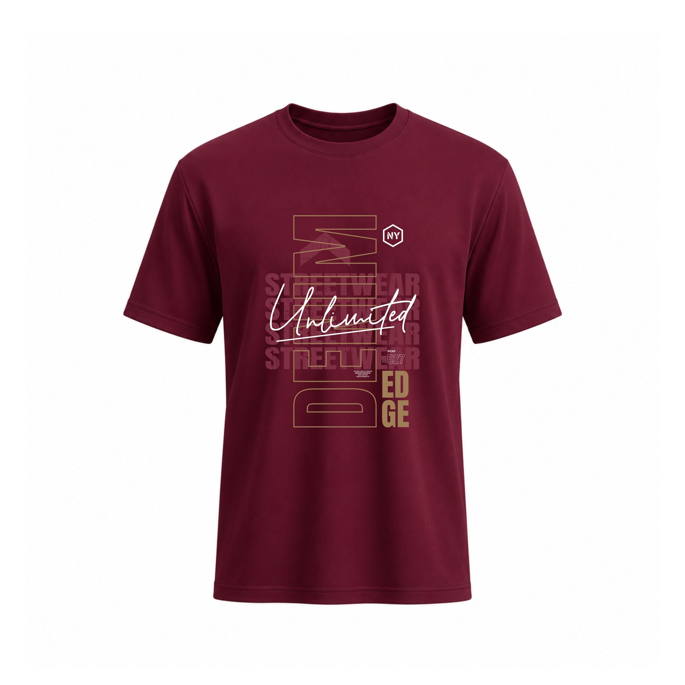 Siiege Denim Unlimited Streetwear Edge Soft Cotton T-Shirt for Men