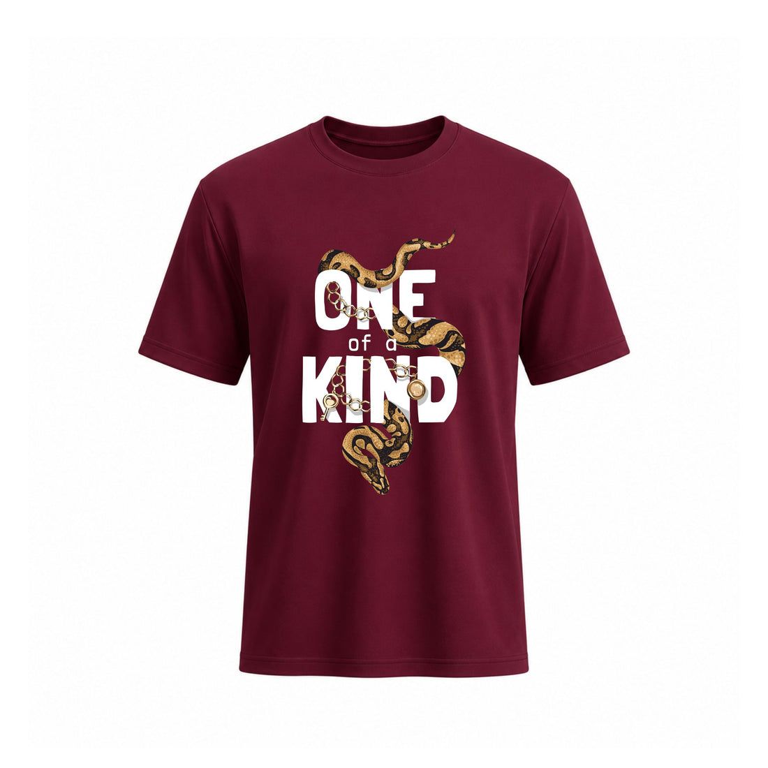 Siiege  One Of A Kind Snake Soft Cotton T-Shirt for Men