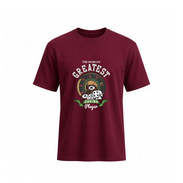 Siiege The World’s Greatest Casino Player Soft Cotton T-Shirt for Men