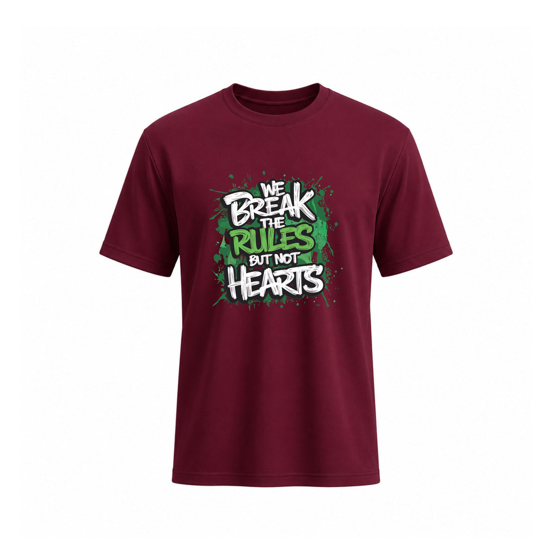 Siiege We Break The Rules But Not Hearts Soft Cotton T-Shirt for Men