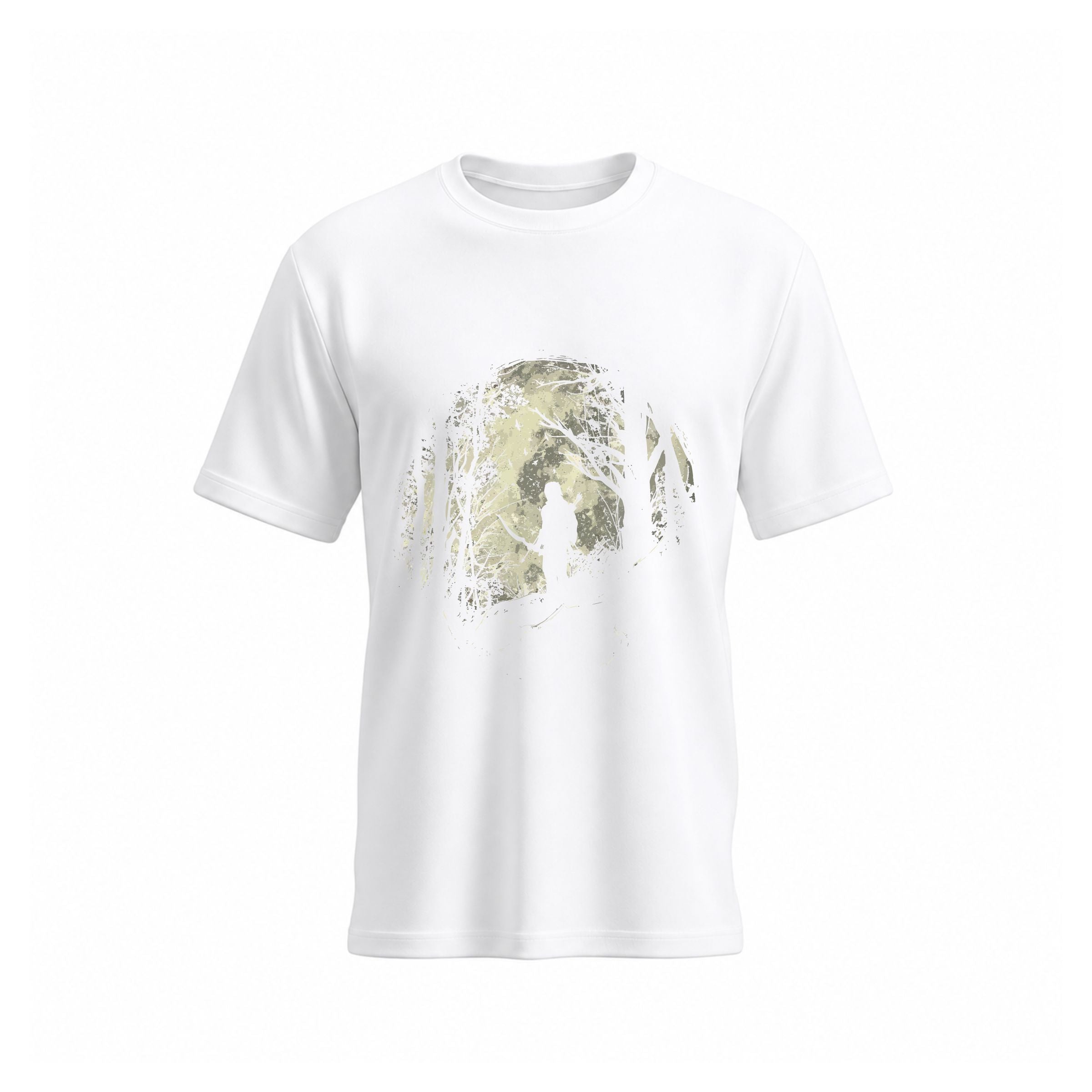 Siiege Dark Forest Shadow Soft Cotton T-Shirt for Men