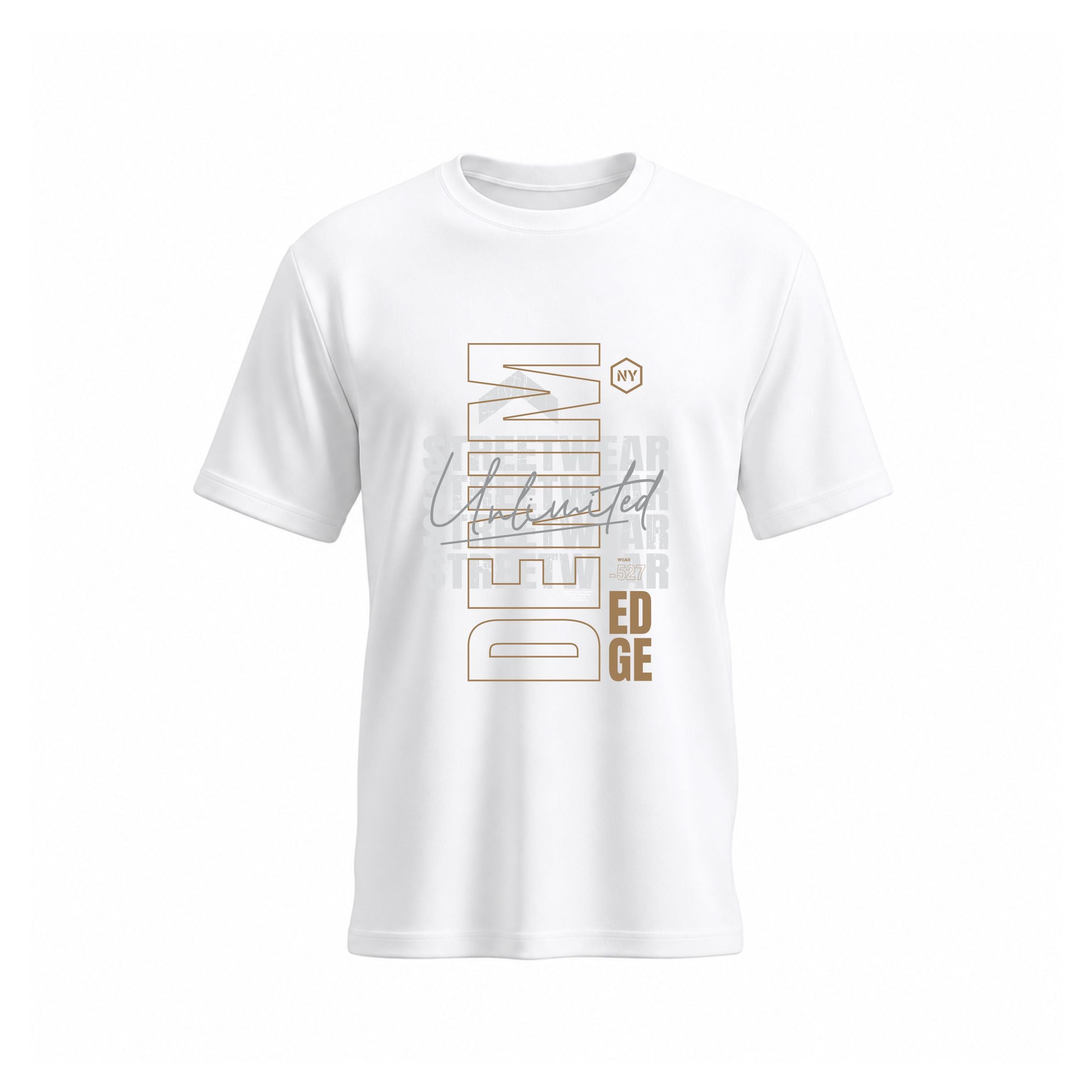 Siiege Denim Unlimited Streetwear Edge Soft Cotton T-Shirt for Men