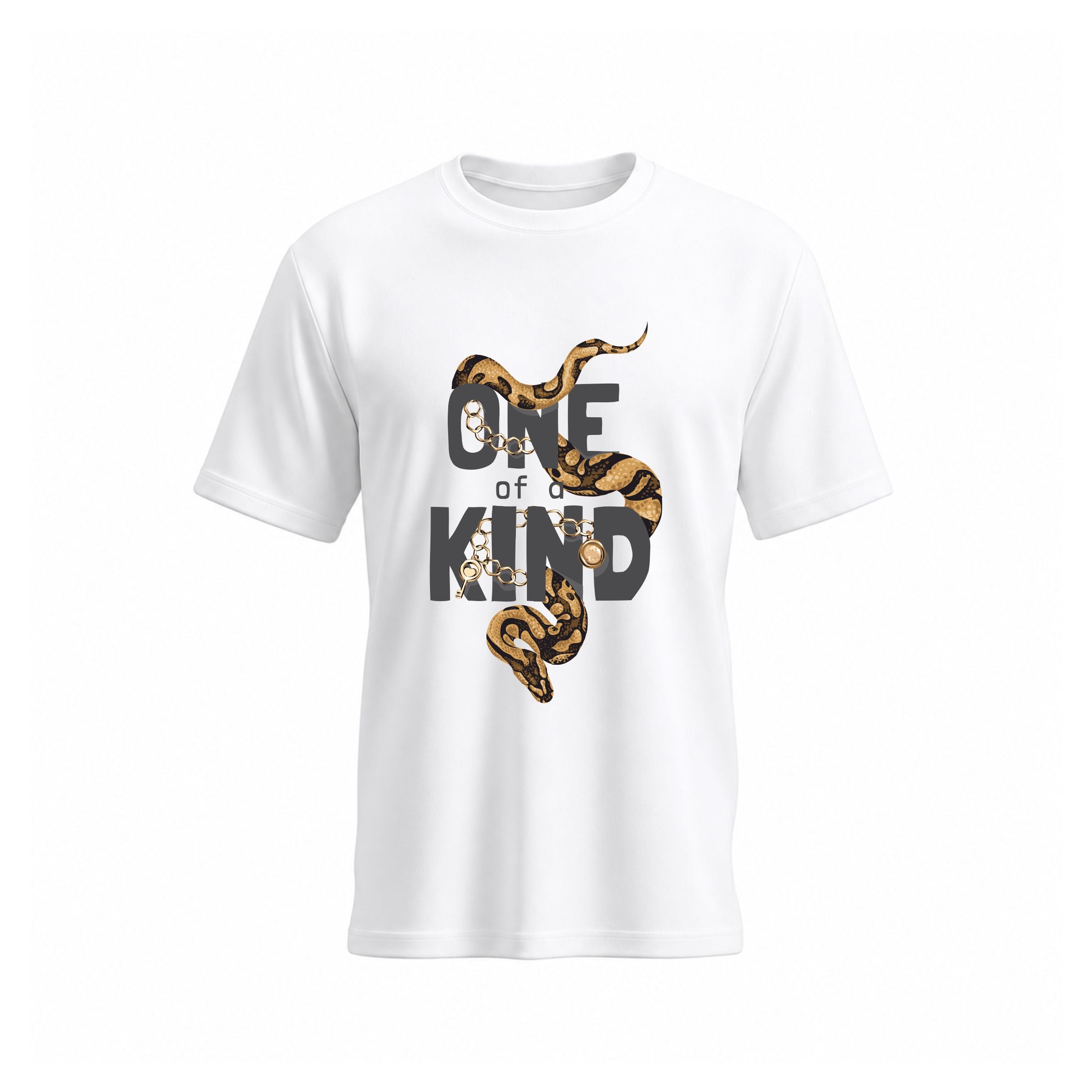 Siiege  One Of A Kind Snake Soft Cotton T-Shirt for Men