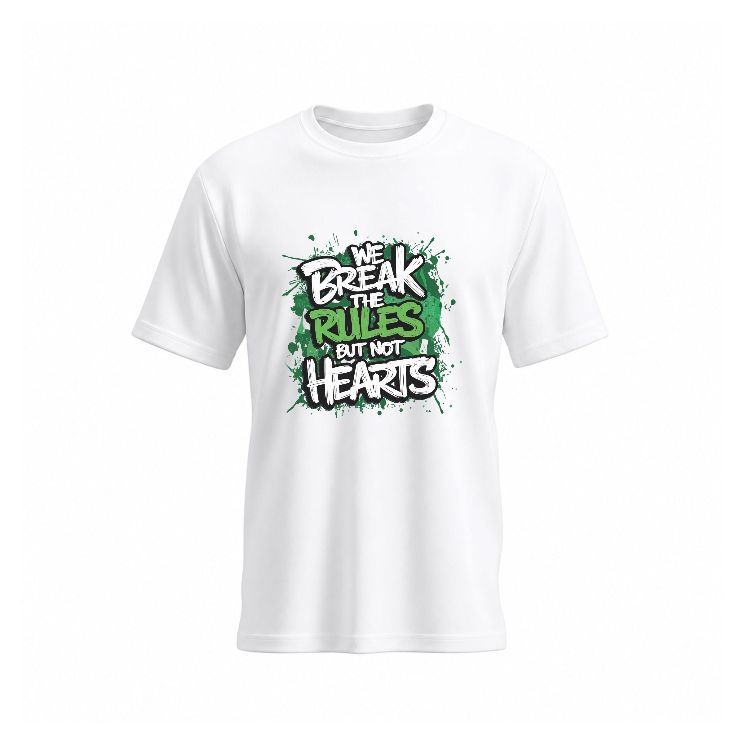 Siiege We Break The Rules But Not Hearts Soft Cotton T-Shirt for Men