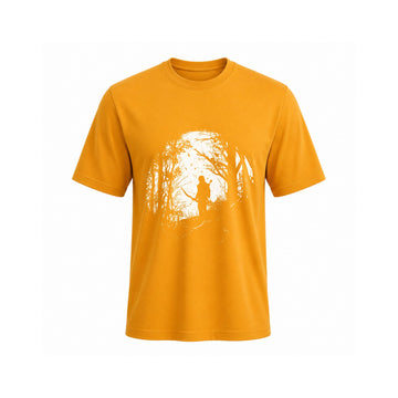 Siiege Dark Forest Shadow Soft Cotton T-Shirt for Men