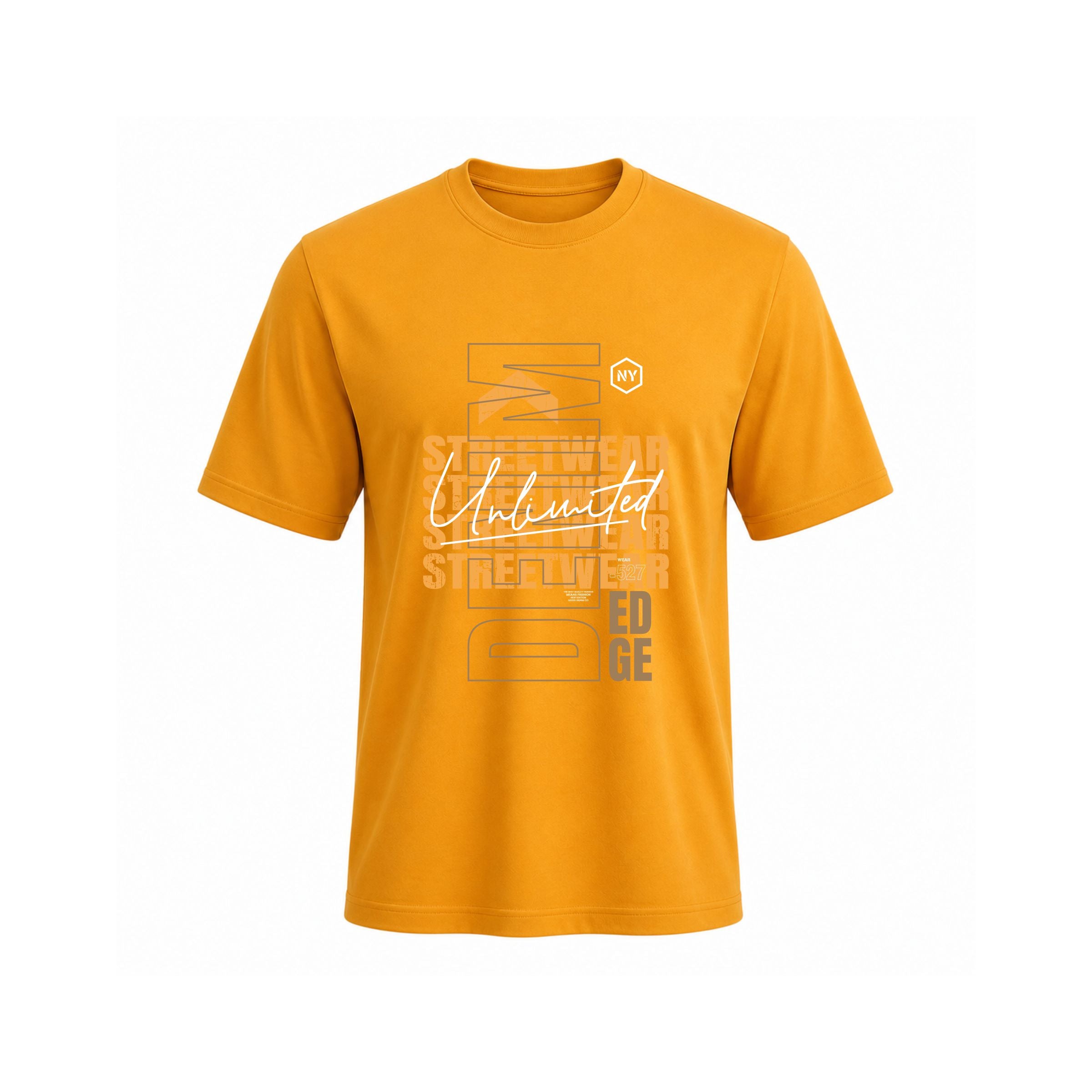 Siiege Denim Unlimited Streetwear Edge Soft Cotton T-Shirt for Men