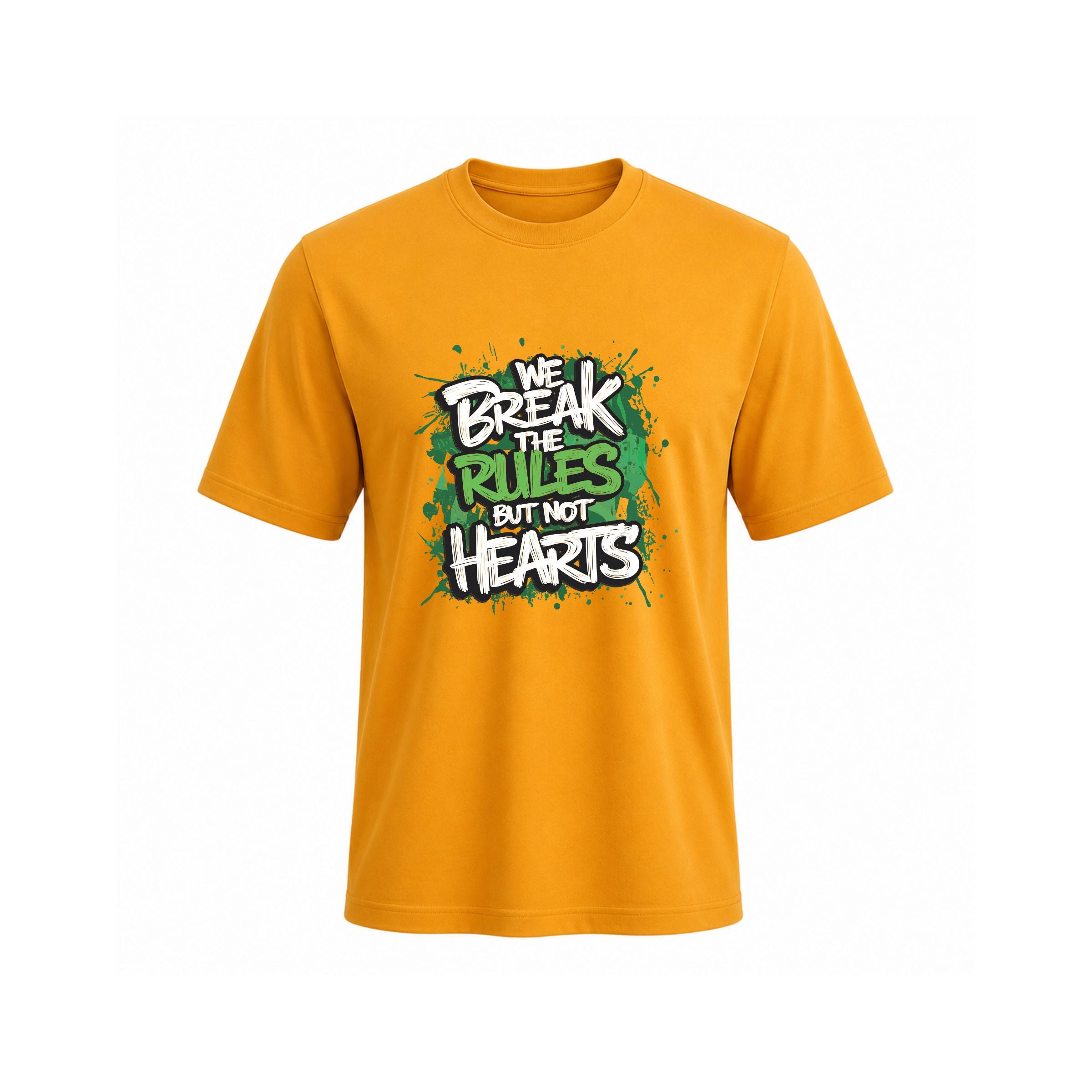Siiege We Break The Rules But Not Hearts Soft Cotton T-Shirt for Men