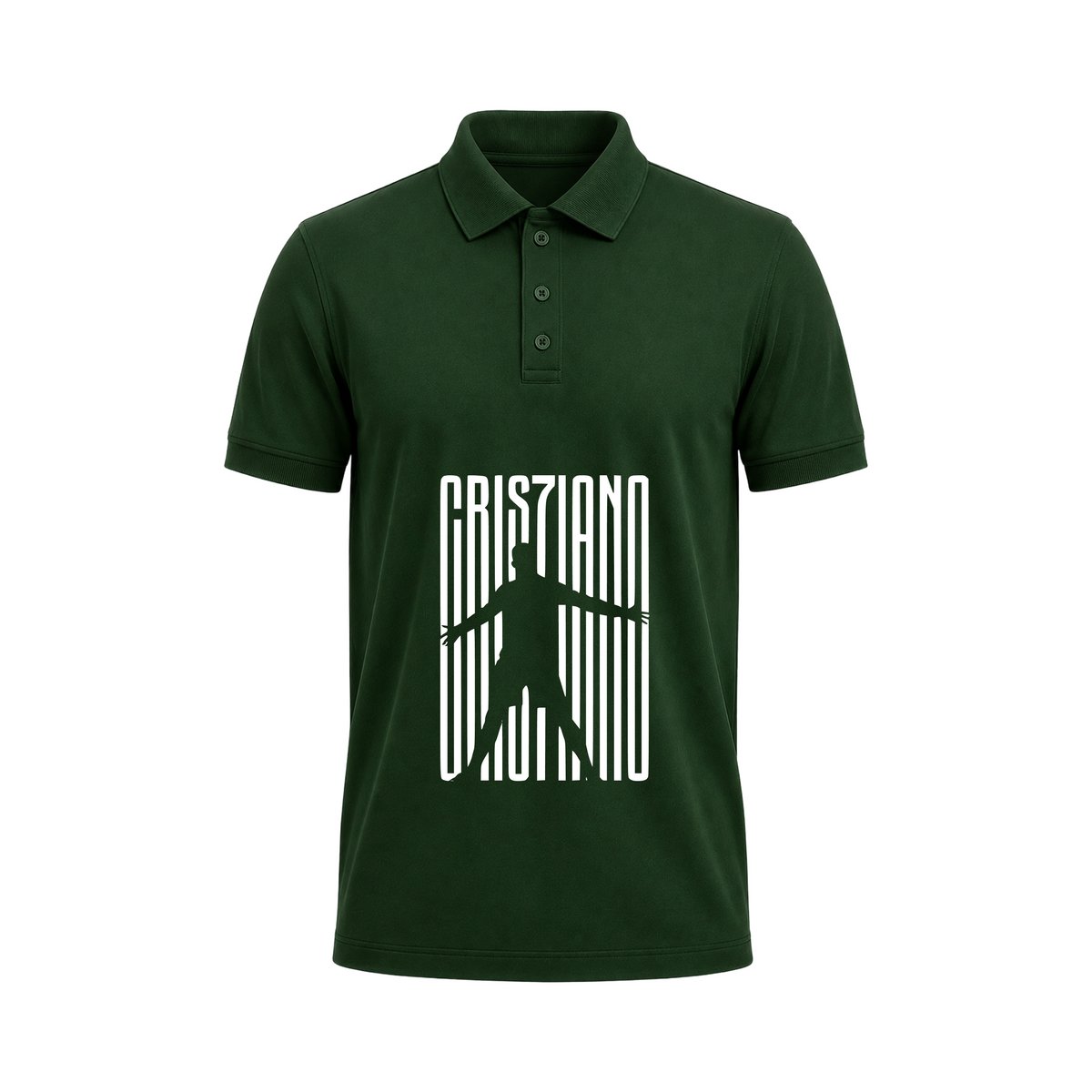 SIIEGE Cristiano Legacy Green Polo T-Shirt for Men