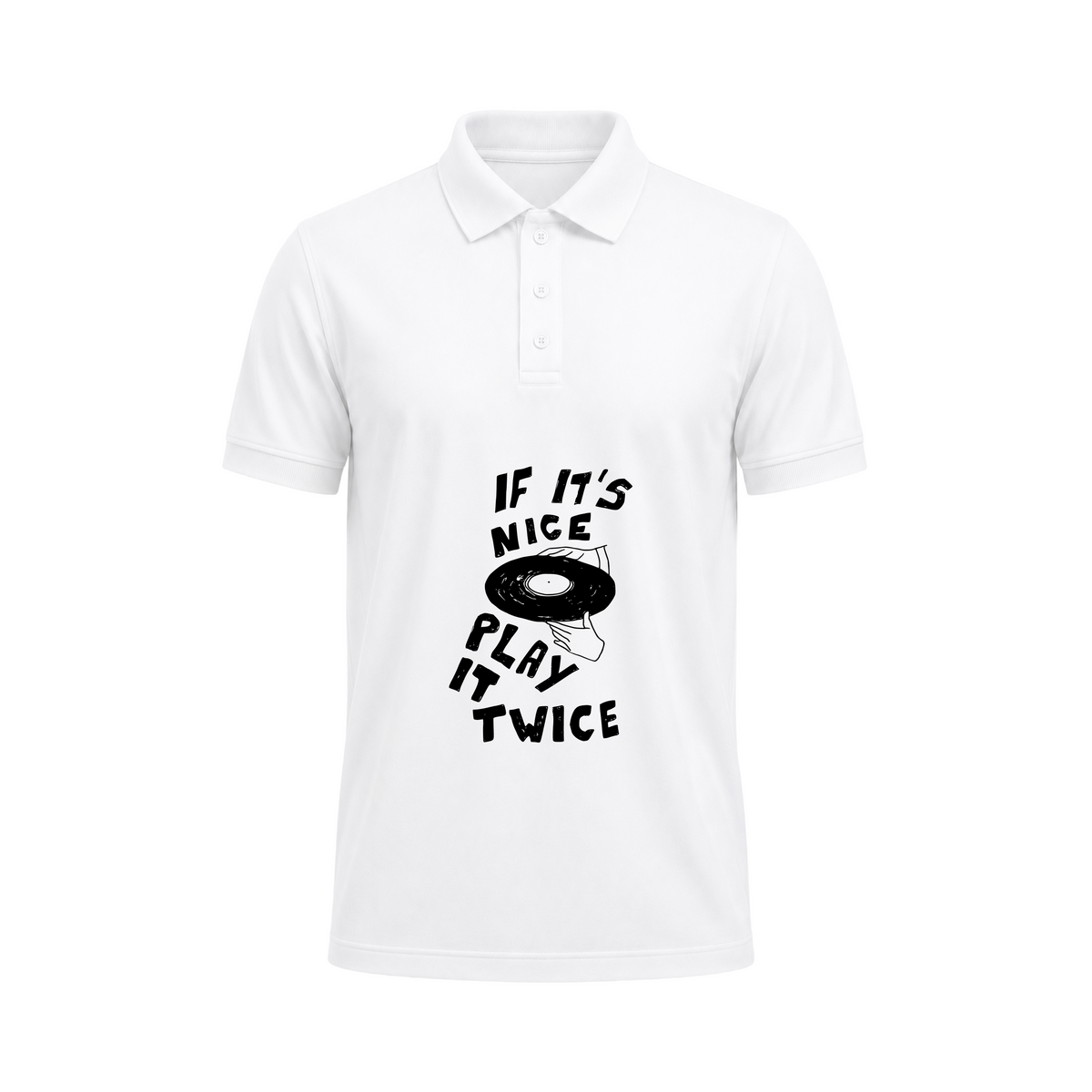 SIIEGE Game White Polo T-Shirt For Men