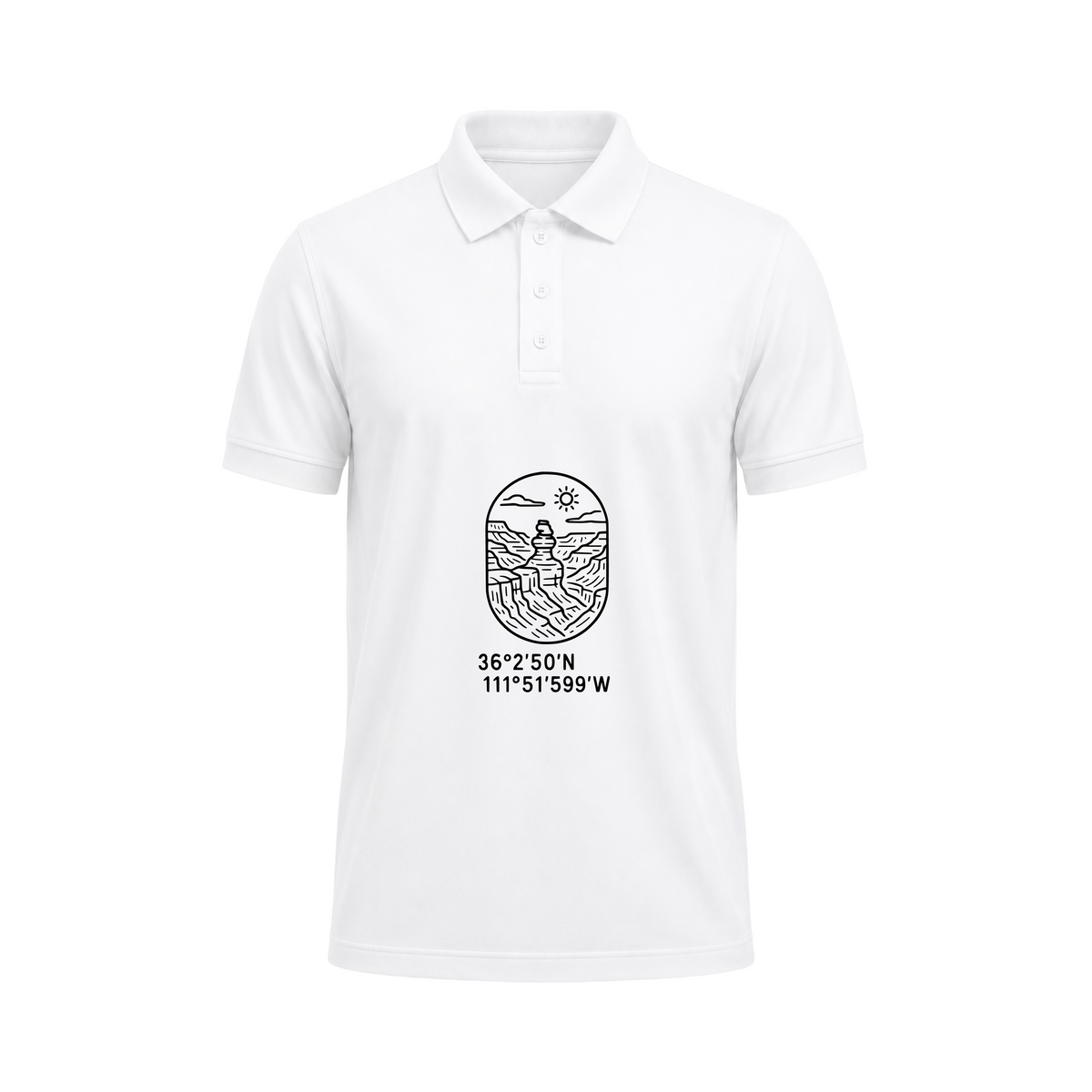 SIIEGE Stylish White Half Sleeve Collar T-Shirt for Men