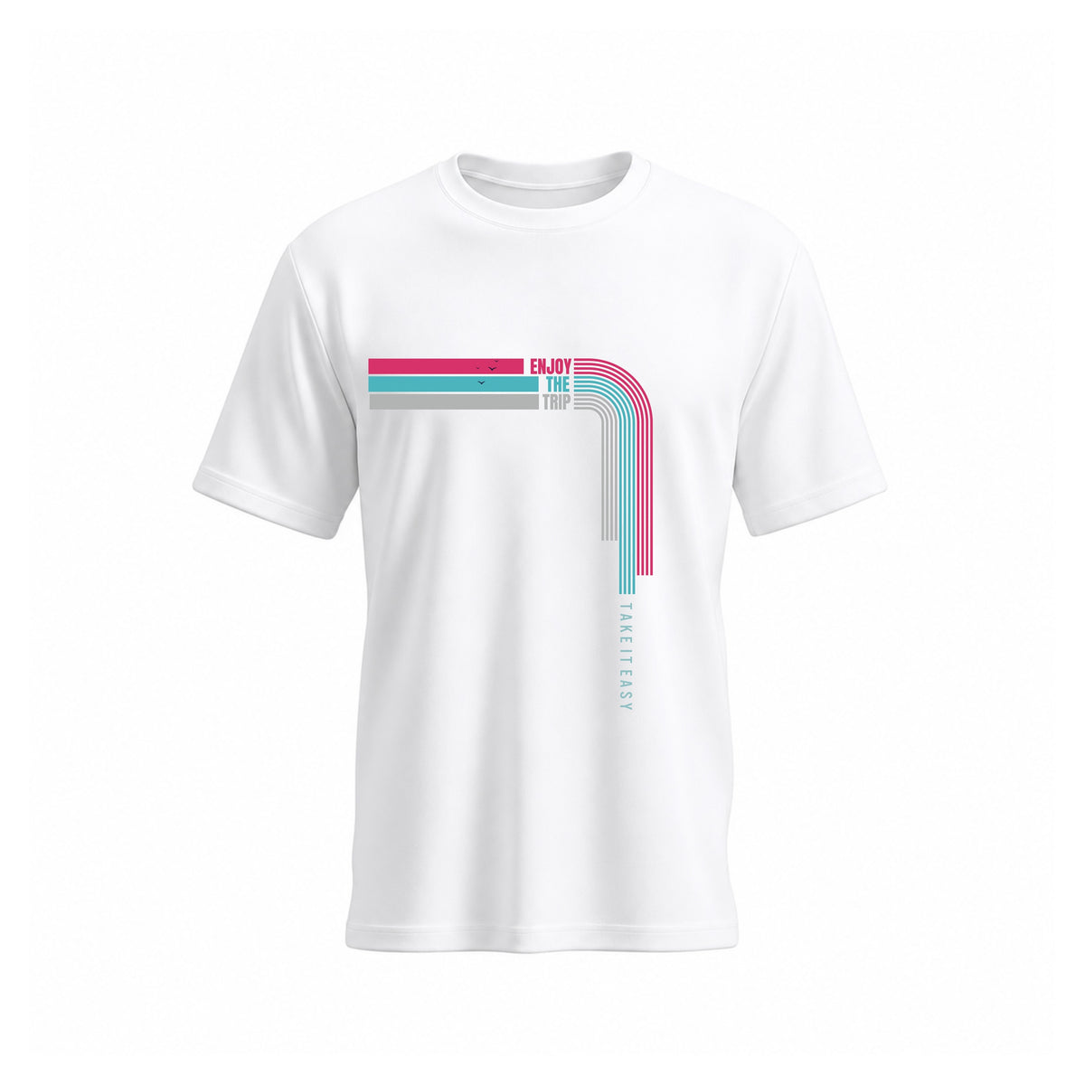Siiege Trendy Cotton White T-Shirt for Men
