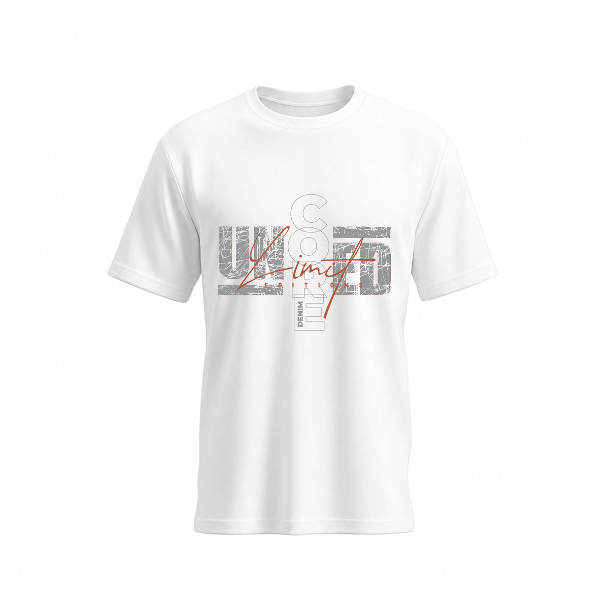 Siiege United Core Soft Cotton White T-Shirt for Men